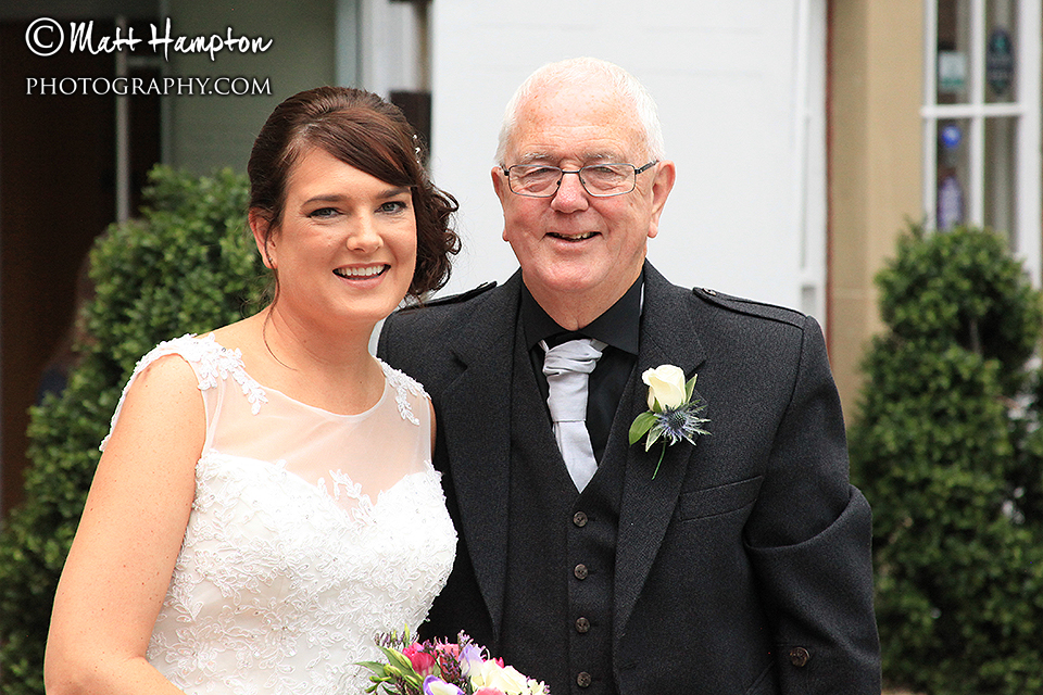 Bride with Father